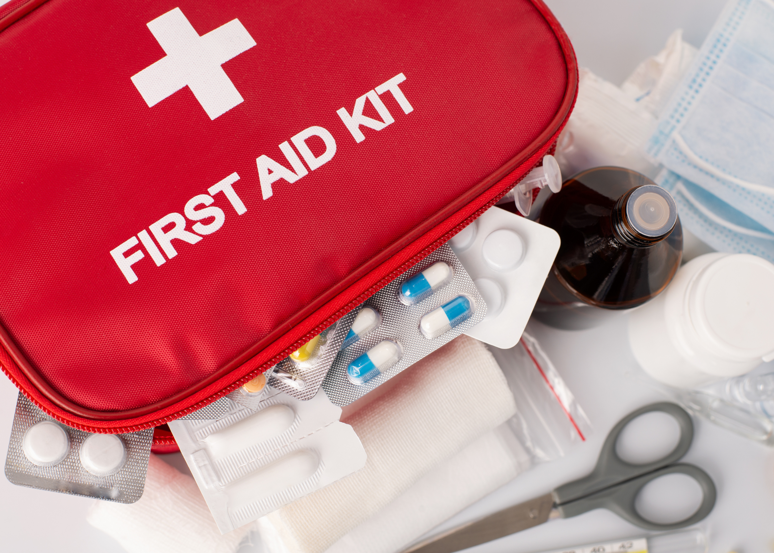 First aid kit gebruiken bij drive